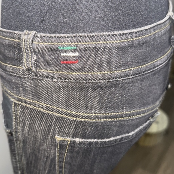 Diesel Boot Cut Stretch Rocket Black Wash Jeans - Picture 7 of 13